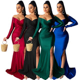 Women Elegant Long Party Dress Formal Dress